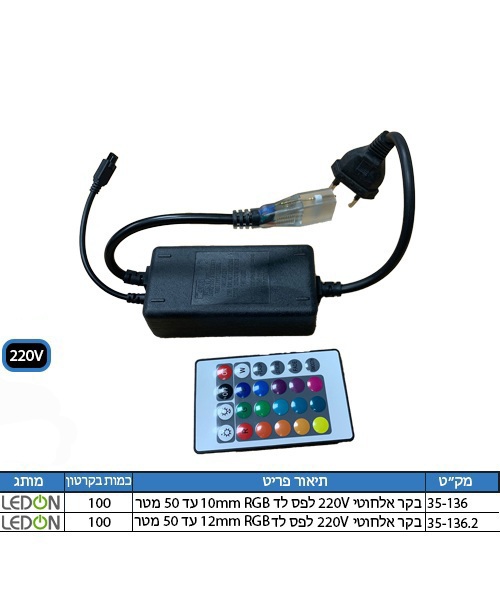 محولات ليد rgb