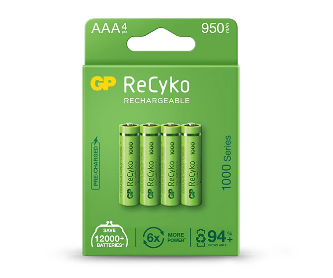 بطارية GP AAA RECYKO\4