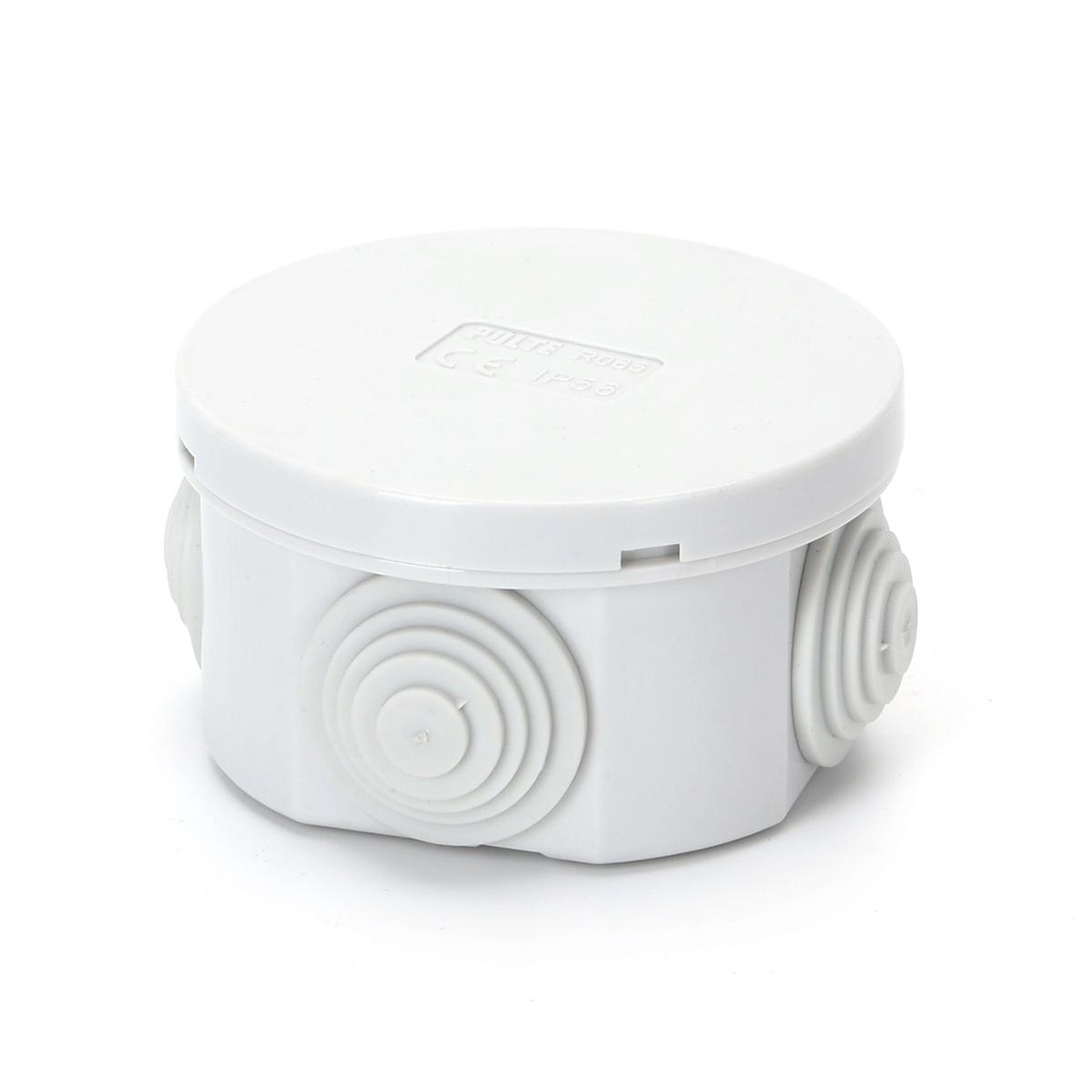 علبة تجميع خارجي مدورة بطمة35*60 /70*40