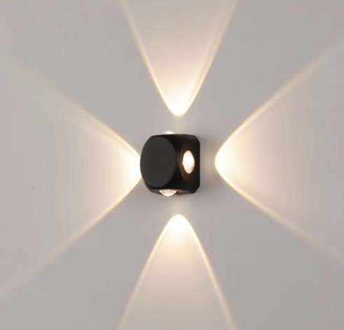 اب داون اسود مضلع SEPSAN IP65 3K 4W 8340405 