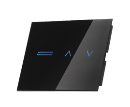 سمارت مفتاح ابجور  + مفتاح مفرد علبة /3 اسود