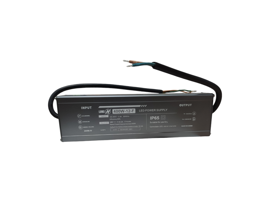 [36712400] # محول LUMX IP67 12V 400W