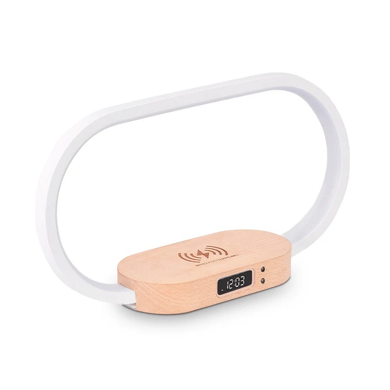 تيبل لامب مع ساعة و شاحن لاسلكي CCT