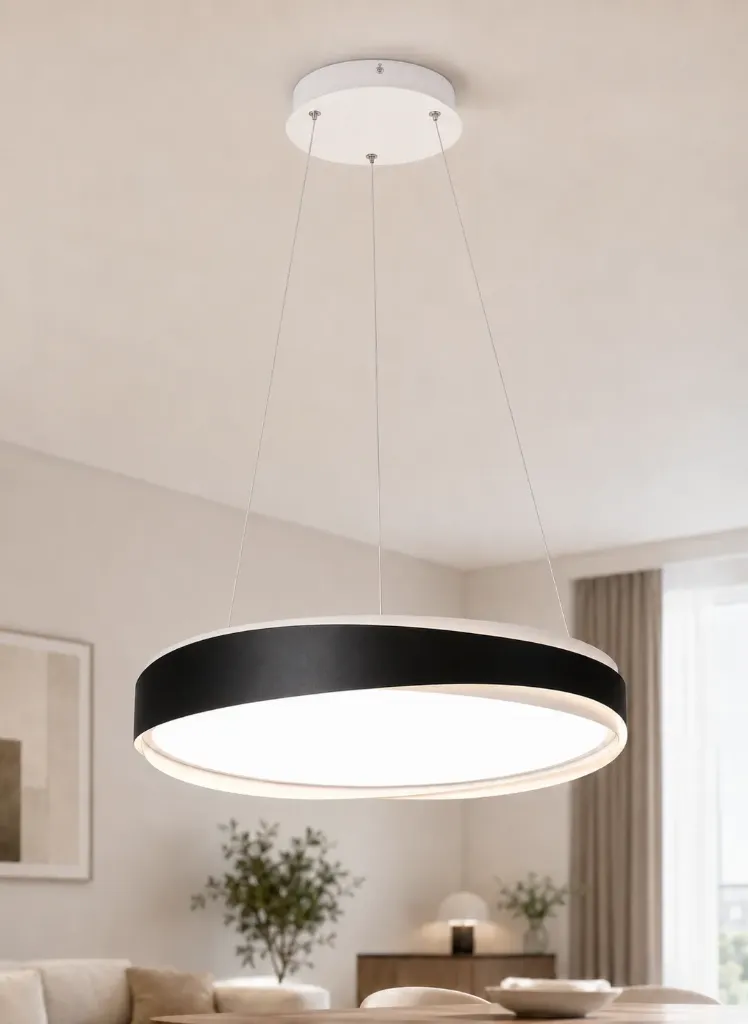 [9230805002] ثريا PL3080Ø500BK 48W*2