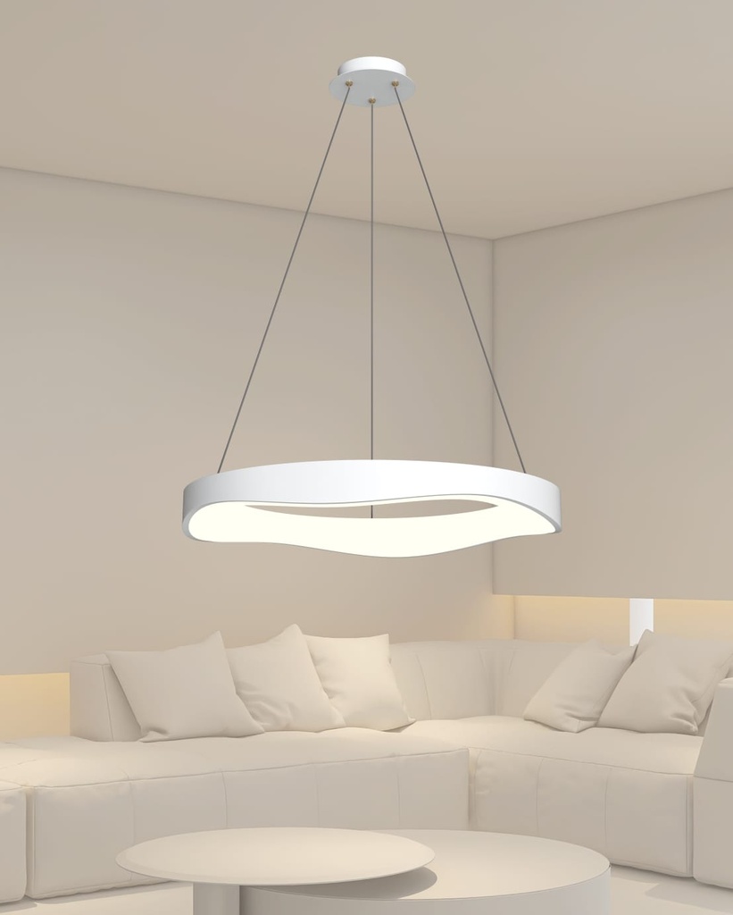 ثريا PL2298 62CM 76W رمادي