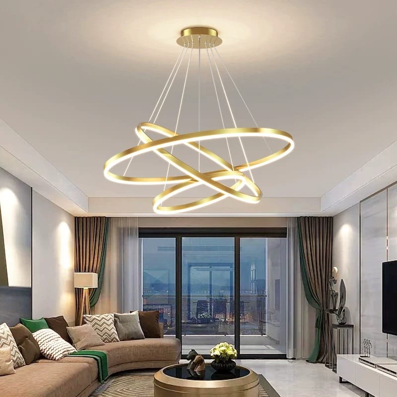 [9115316633033] ثريا LED/115W/3in1 66330-3A-GD