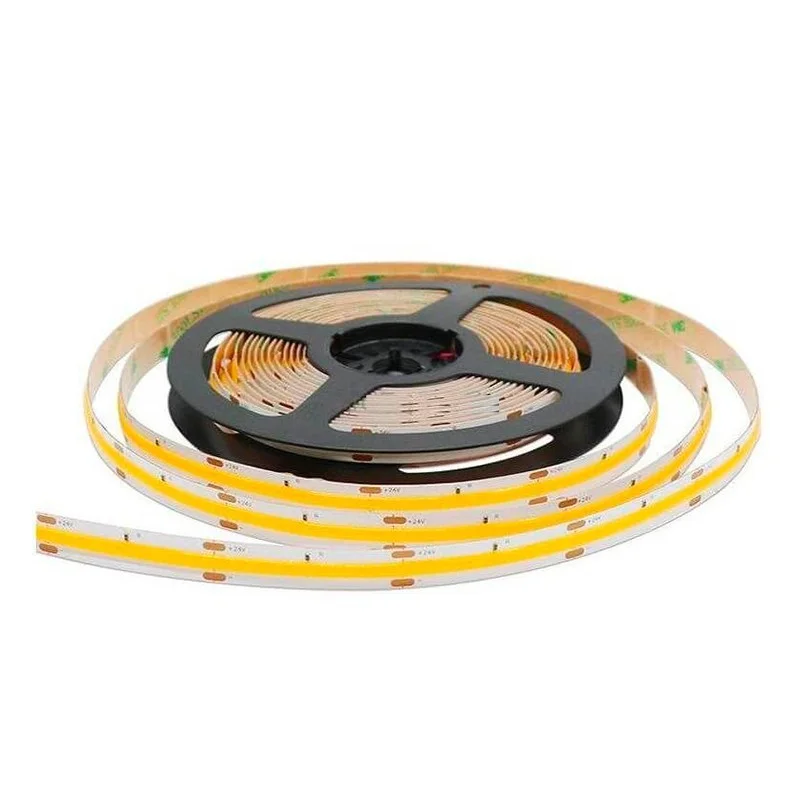 [44803] # شرييط ليد مفرد LUMX 24V COB 480D 8MM 11W 3000K