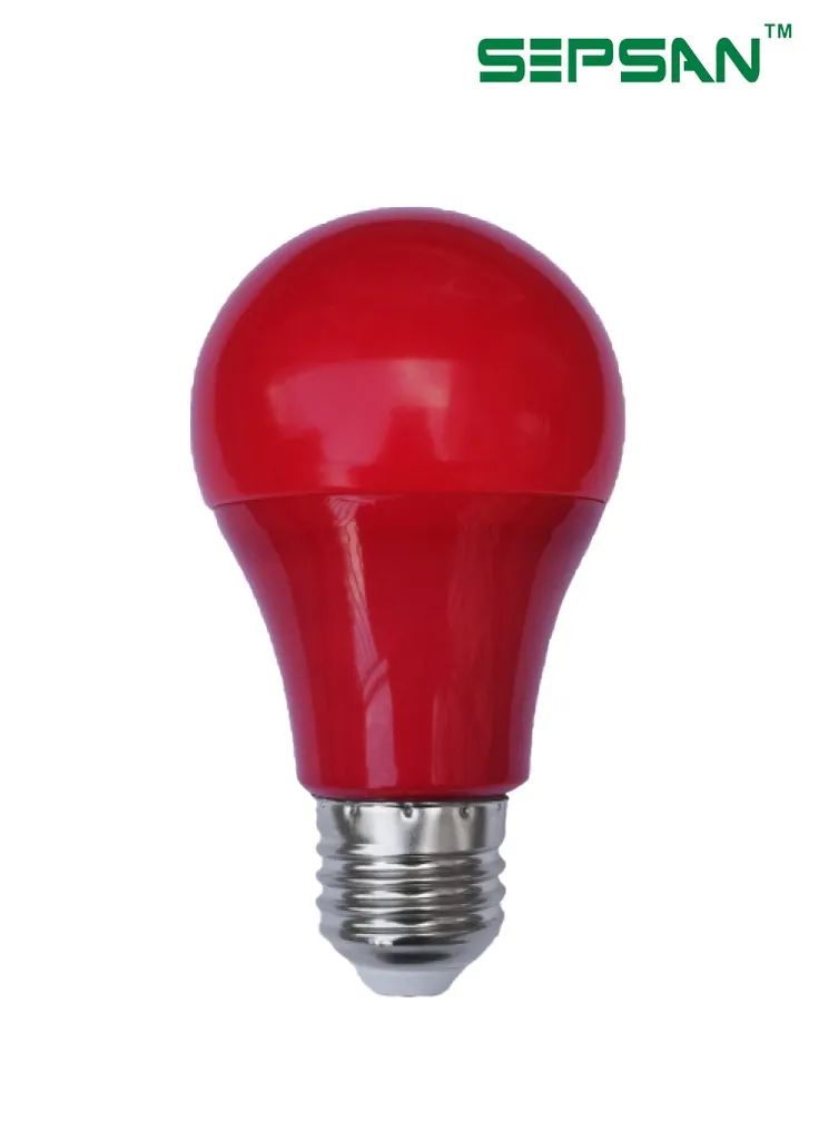 600109 لمبة لد احمر SEPSAN RED 9W سبسان