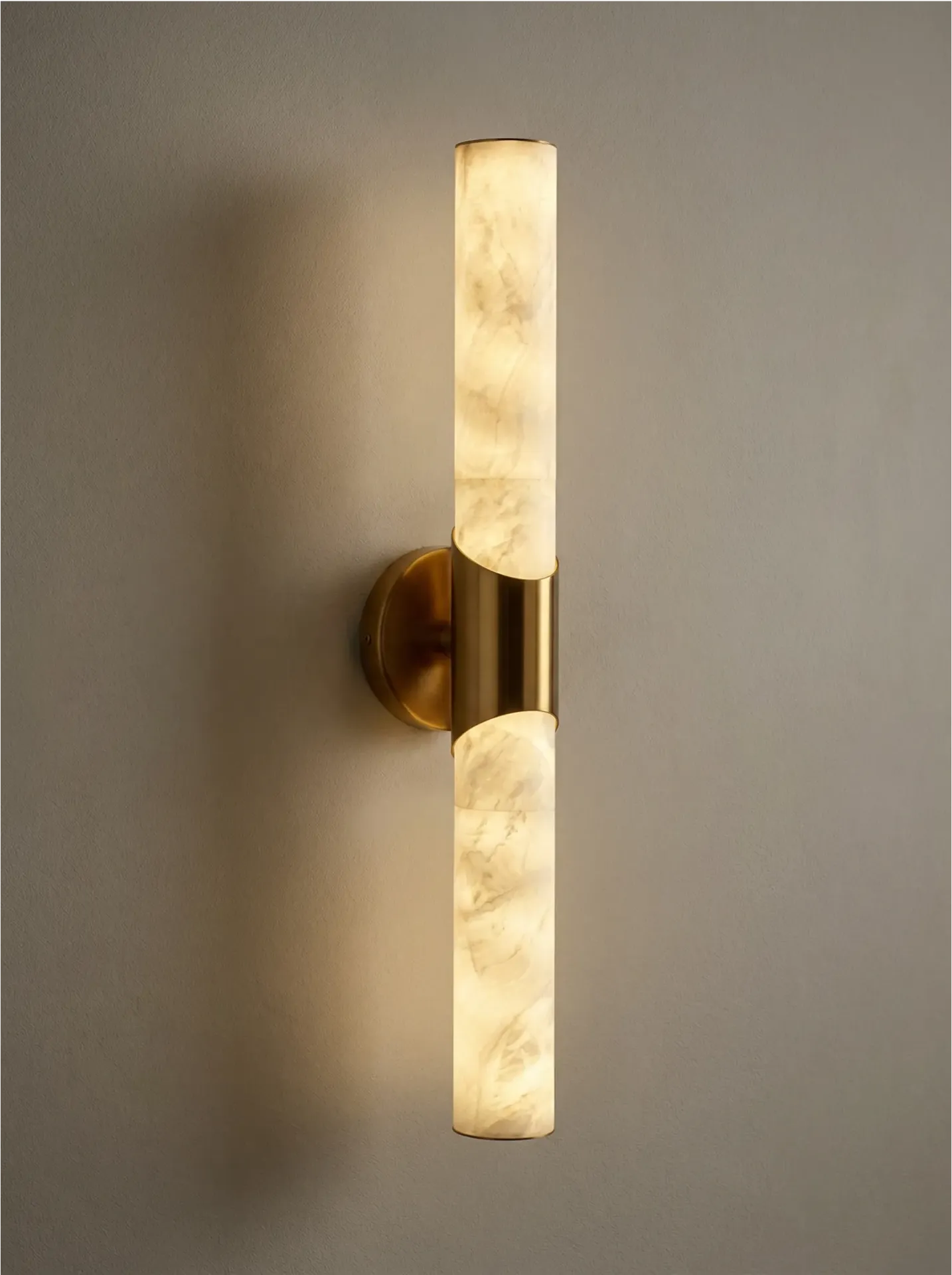 [9358040] انارة حائط اونكس طبيعي W58040